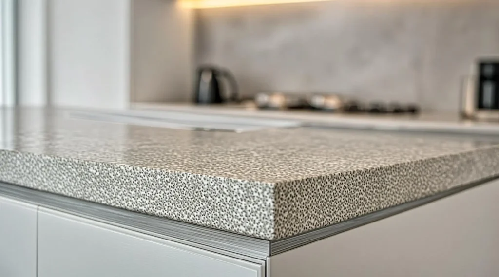 صفحه کابینت کورین با سینک یکپارچه